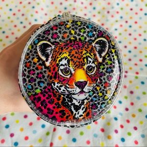 MORPHE X LISA FRANK Rainbow Leopard Cosmetic Brush Bag 🌈🐯